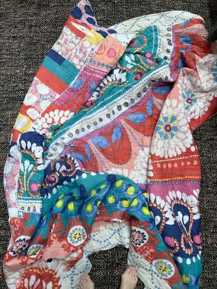 Photo of free Large quilted bedspread (Kentish Town NW5) #2