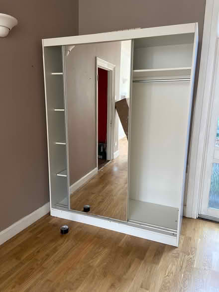 Photo of free Large wardrobe - white size (SE153BS) #1