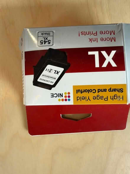 Photo of free Unused 545 XL Printer Cartridge - Black (Knaresborough HG5) #1