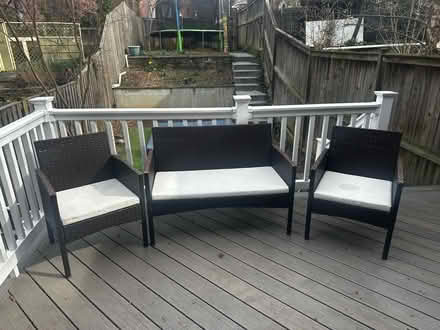 Photo of free Wayfair patio furniture (Palisades, NW, WDC) #1