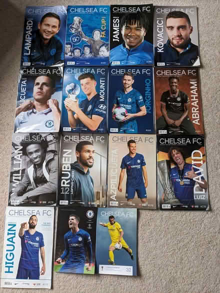 Photo of free Chelsea Football Club 2019-20 memorabilia (Sainsburys GL52) #2