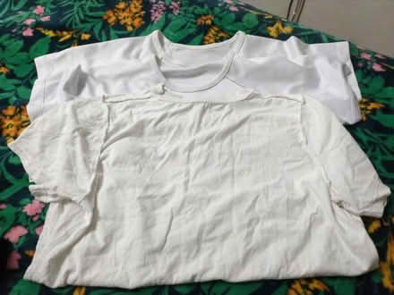 Photo of free Age 11-12 white tops (Kempston MK42) #1