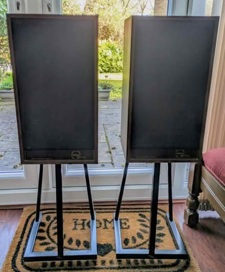 Photo of free 2 Tannoy speakers &stands (Sandiway, Northwich) #1