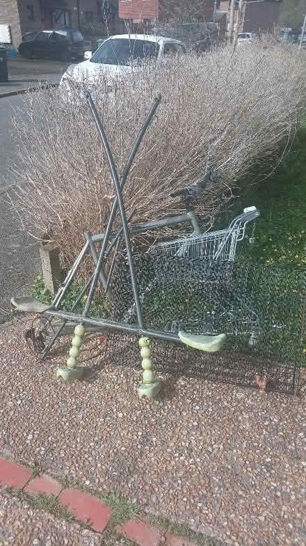 Photo of free Scrap metal (Stone Cross BN23) #1