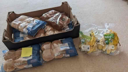 Photo of free Bread rolls and bananas (Leybourne) #1