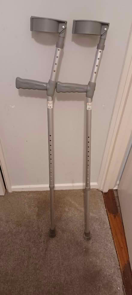 Photo of free Pair of crutches (Farnborough Orpington) #1