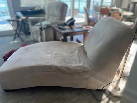 Photo of free Beige Upholstered Chaise Lounge (Mayo/Edgewater) #2