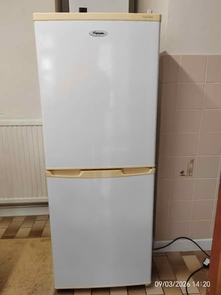 Photo of free Fridge Freezer with slow gas leakag (NR18) #2