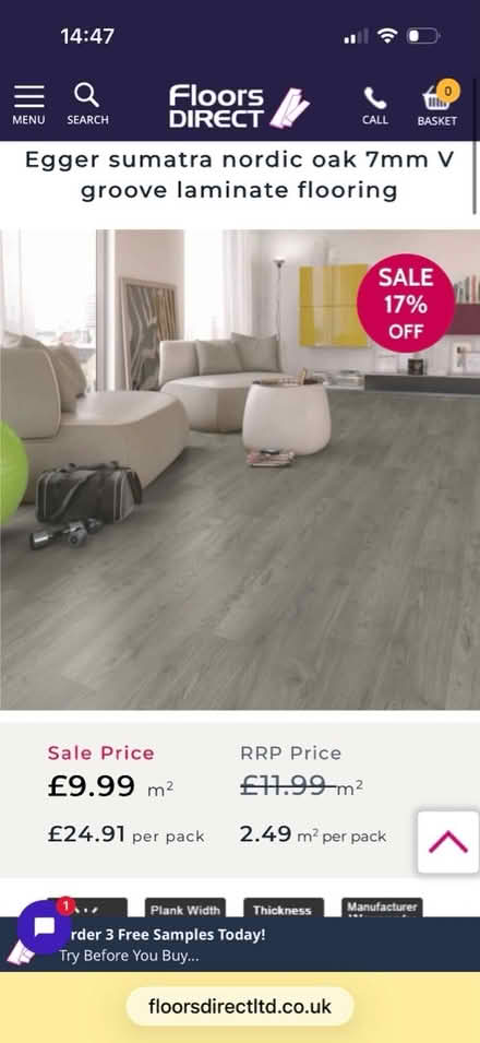 Photo of free Grey flooring unopened (Greater Leys OX4) #2