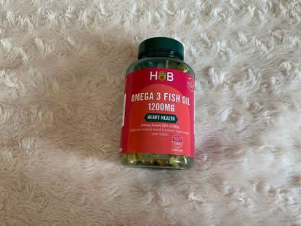 Photo of free Omega 3 fish oil capsules Unopened (Great Notley CM77) #1