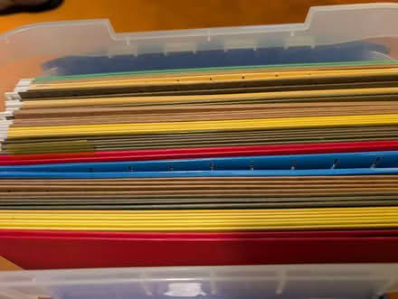 Photo of free File folders (Arlington, ma) #2