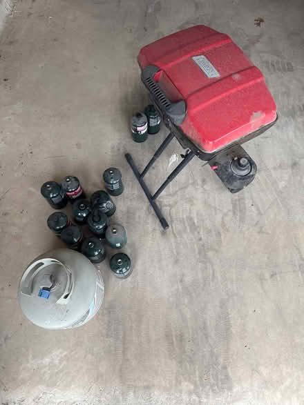 Photo of free Coleman Grill and various tanks (78218) #1