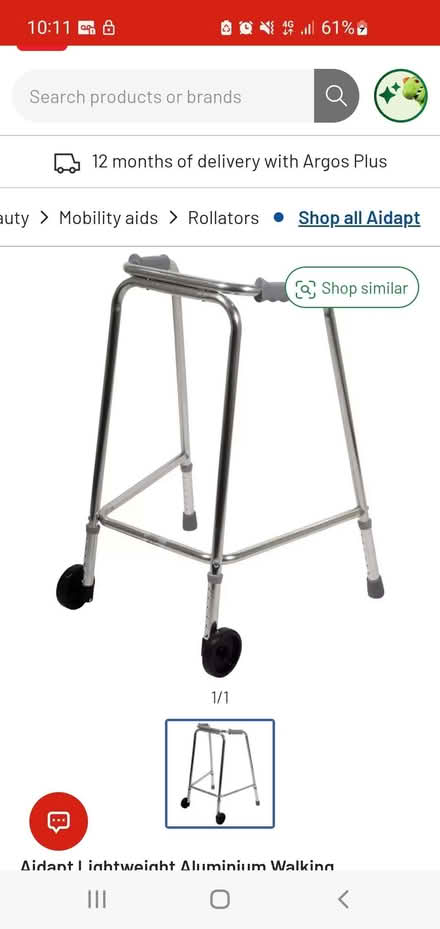 Photo of An adult assissted walker (Churchgate EN8) #1