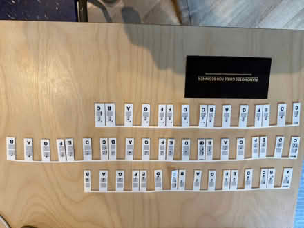 Photo of free Piano or Keyboard Removable Notes (Knaresborough HG5) #1