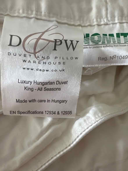 Photo of free Two King size goose down quilts (BR3) #3