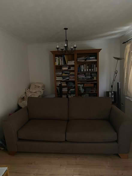 Photo of free Large brown sofa Marks & Spencers (Wokingham RG41) #1