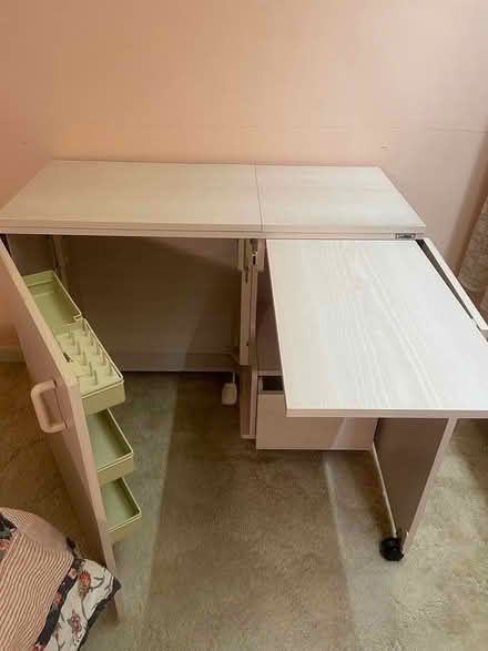 Photo of free Sewing cabinet/desk (Highbury 5089) #3