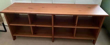 Photo of free Wooden IKEA Leksvik shoe storage bench (Peachcroft OX14) #1