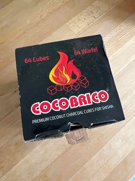 Photo of free Shisha charcoal cubes open packet (Chester, Garden Quarter CH1) #1