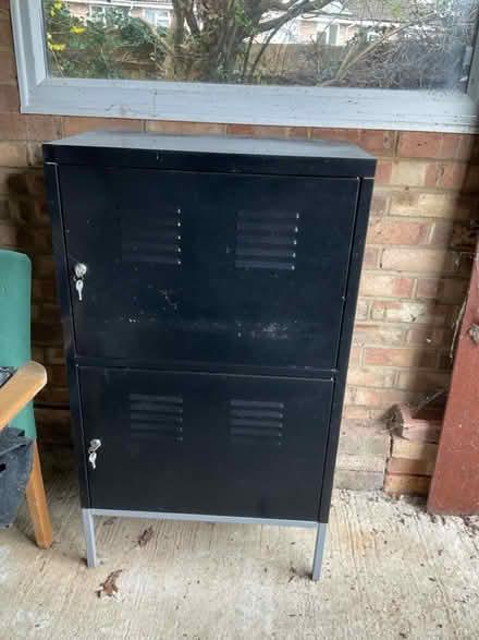 Photo of free Metal cabinet (Nr Burgess Hill football club) #2