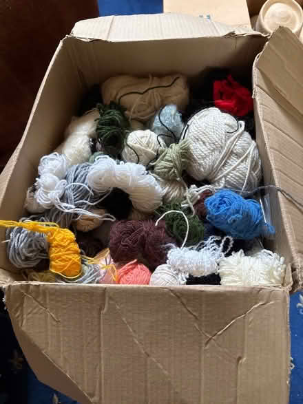 Photo of free Large box of wool (Carlton Colville NR33) #1