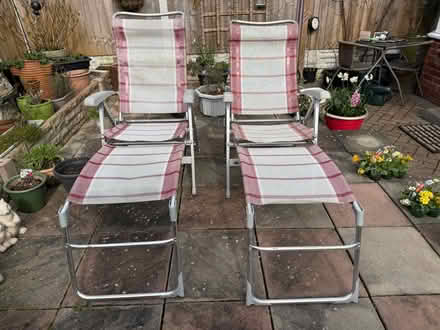 Photo of free 2 Recliner Outdoor Chairs (Waterthorpe, S20) #1