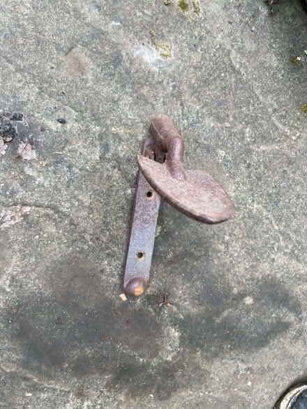 Photo of free Metal door knocker in the shape of a trowel. (Amersham Common HP7) #1