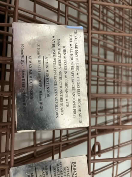 Photo of free Fire guard (Tyseley B11) #2