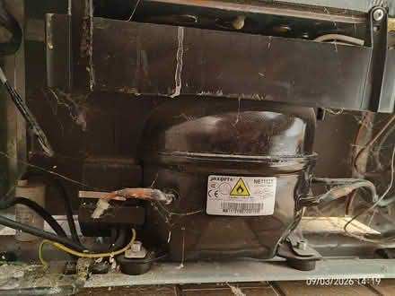 Photo of free Fridge Freezer with slow gas leakag (NR18) #4