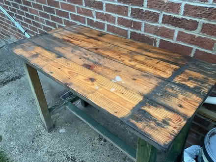 Photo of free Wooden Table (Birtley DH3) #2