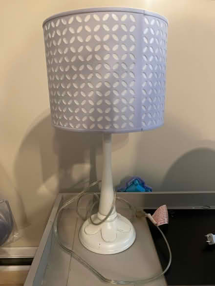 Photo of free Dimmable Lavender table lamp (Yorktown Heights) #1