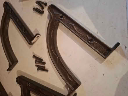 Photo of free Shelf brackets and screws (Threemilestone Truro) #2