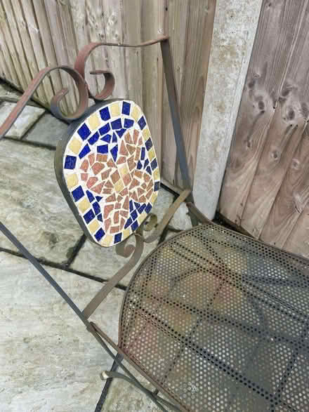 Photo of free Bistro Table and Chairs (Hutton Mount CM13) #2