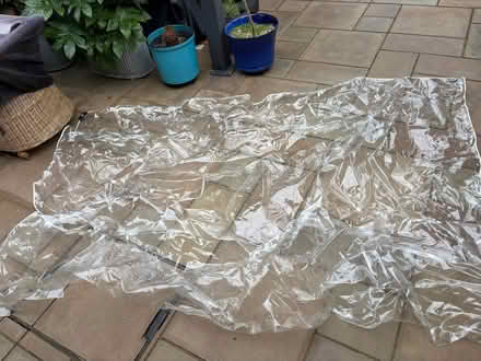 Photo of free Large thick clear plastic sheeting (Roffey RH12) #2