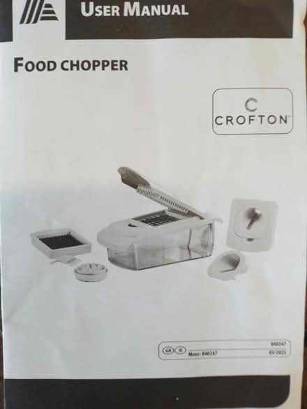 Photo of free Crofton food chopper and slicer (Marshside PR9) #3
