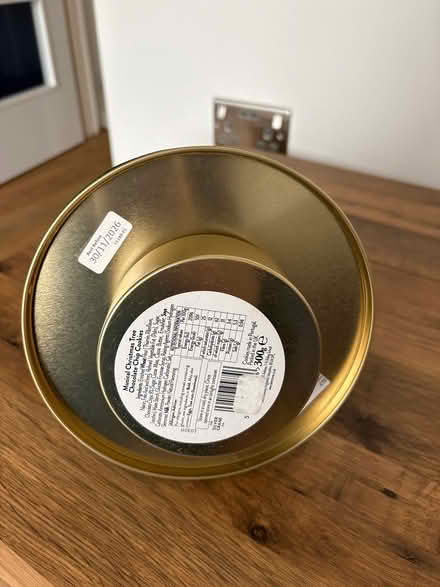 Photo of free Christmas tree shaped biscuit box (Surbiton KT5) #2