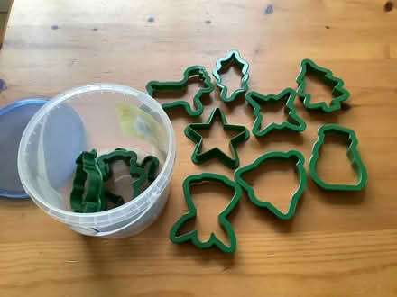 Photo of free Tub of cookie cutters (Oxton CH43) #1