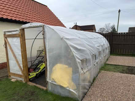 Photo of free 6m x 3m POLYTUNNEL (Nafferton YO25) #1