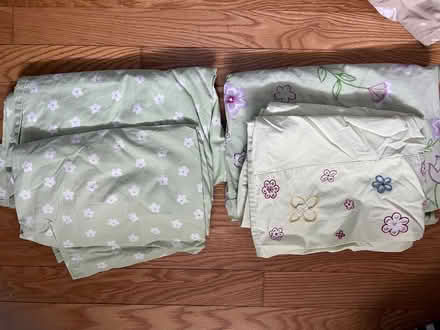 Photo of free Two pillow cases and flat sheets (South Downers Grove) #1