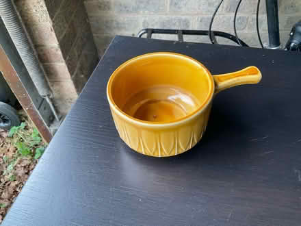 Photo of free Small soup bowl (Nr Burgess Hill football club) #1