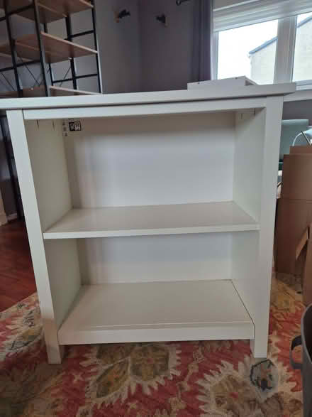 Photo of free Small white bookcase 70x75cm (Bathgate EH54) #1