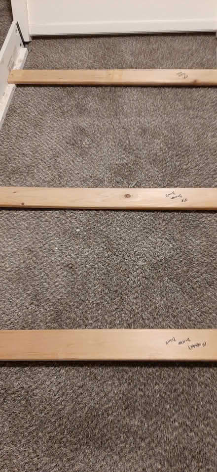 Photo of free Twin bed frame with side rails (Farmington Hills) #3