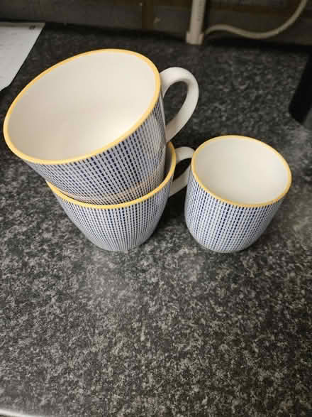 Photo of free Sainsburys Mugs x 3 (Liphook) #1