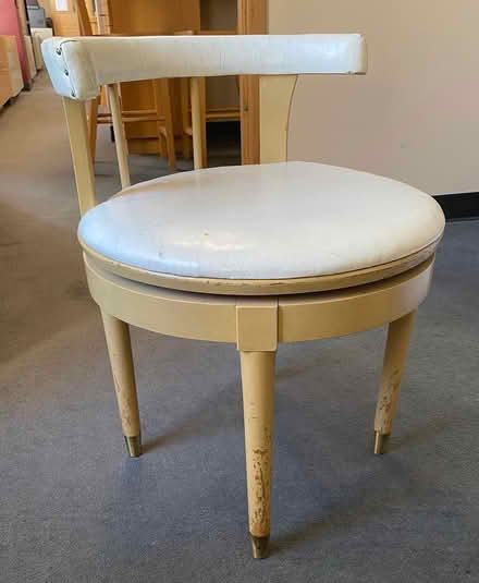 Photo of free Round, padded chairs w/ back (Downtown) #1