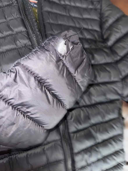 Photo of free Men’s black coat small (Common Edge FY4) #4