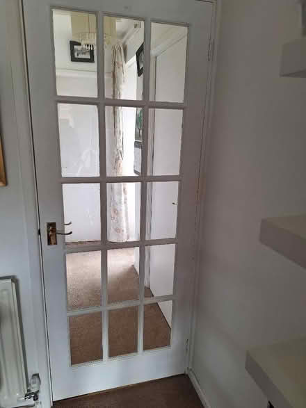 Photo of free Internal glass panel door (Woodloes Park CV34) #2