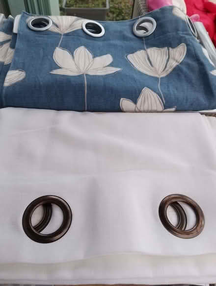 Photo of free 2 single curtains (not a pair) (Shurdington GL51) #1