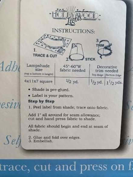 Photo of free DIY Lampshades by Hollywood Lights (Dunstable/ Groton line) #2