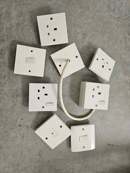 Photo of free Collection of electrical sockets and light switches (Wandsworth Common SW11) #1
