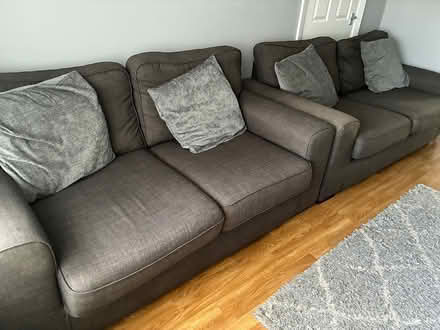 Photo of free X2 Two Seater Sofas (Cotgrave NG12) #3